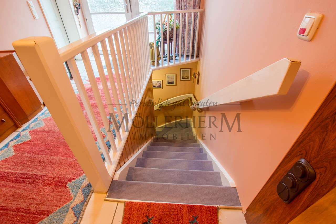 Treppe.